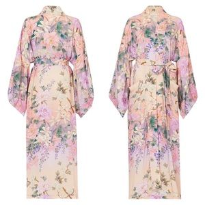 Spell - Lily Floral Maxi Kimono